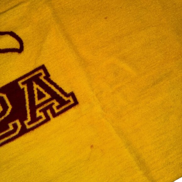 Biederlack Vtg Arizona State University Sun Devils Acrylic Throw Blanket 58x46 - Picture 8 of 8